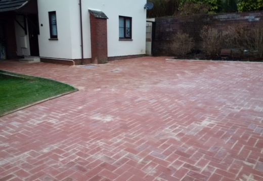 S. Molton Brick Driveway